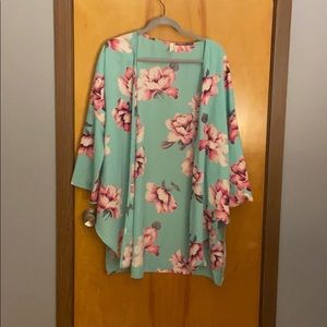 Floral kimono